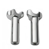Custom Chrome 3.5" Forged Aluminum Handlebar Top Riser Fit For 3.5" Riser Center